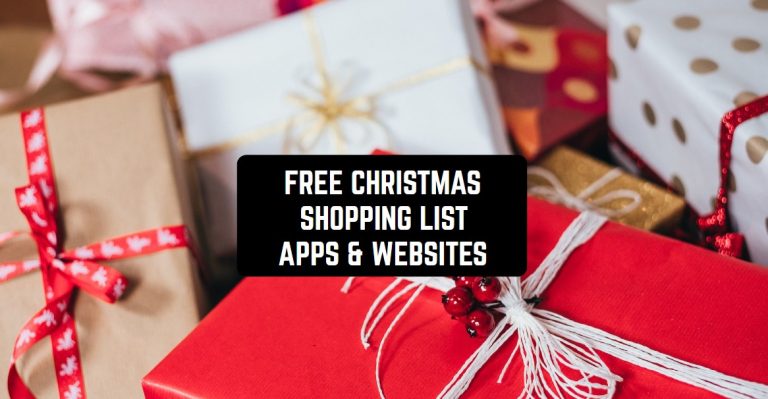 FREE CHRISTMAS SHOPPING LIST APPS & WEBSITES1