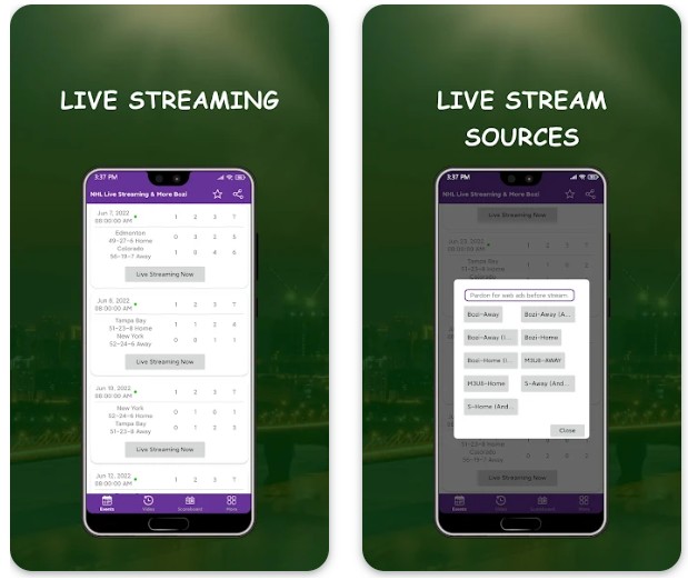 NHL Live Streaming & More Bozi1