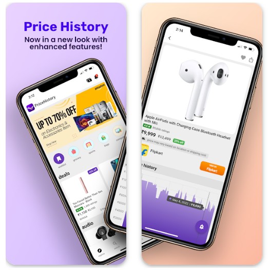 Price History: Track and save!1