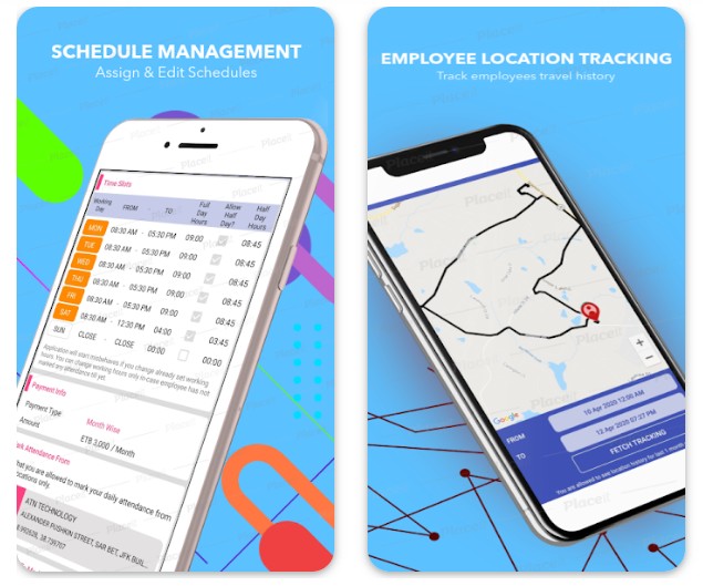 iTime Attendance - GPS Employe1