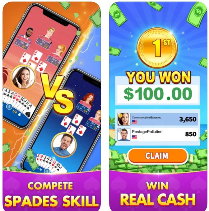 Spades Cash - Win Real Prize1