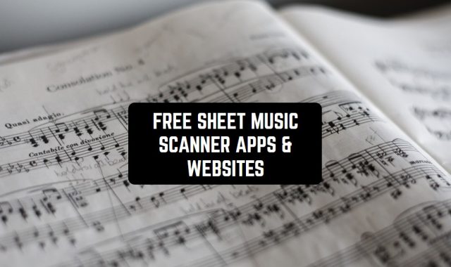 9 Free Sheet Music Scanner Apps & Websites
