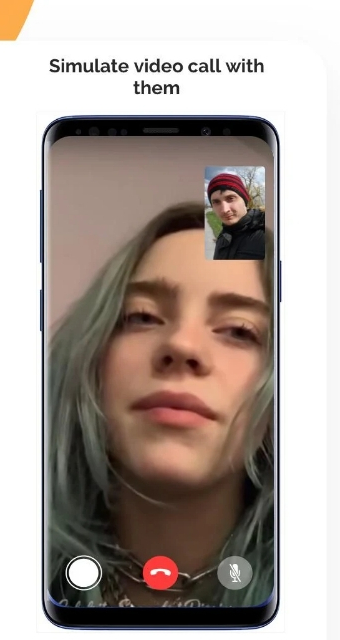 Fake video call with celebrity 2