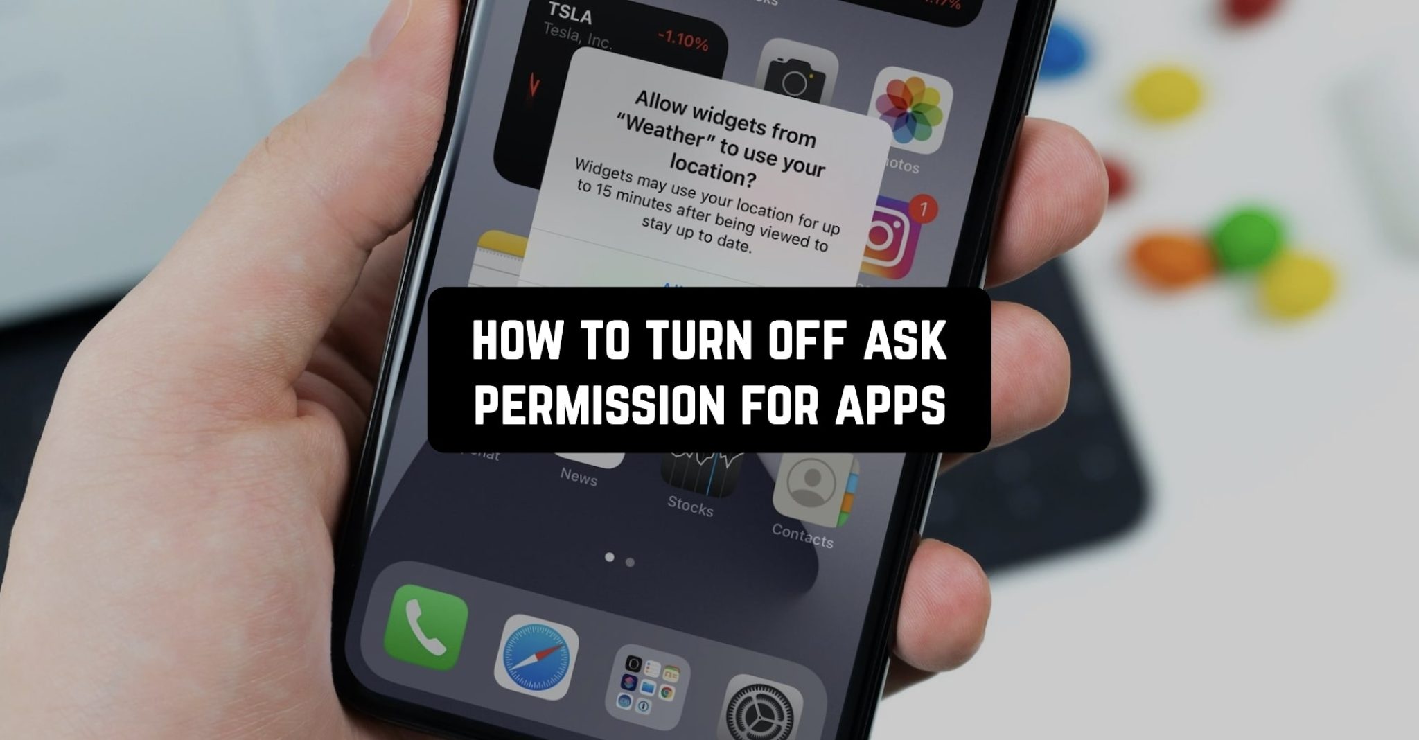 How To Turn Off Ask Permission For Apps On IPhone IPad 