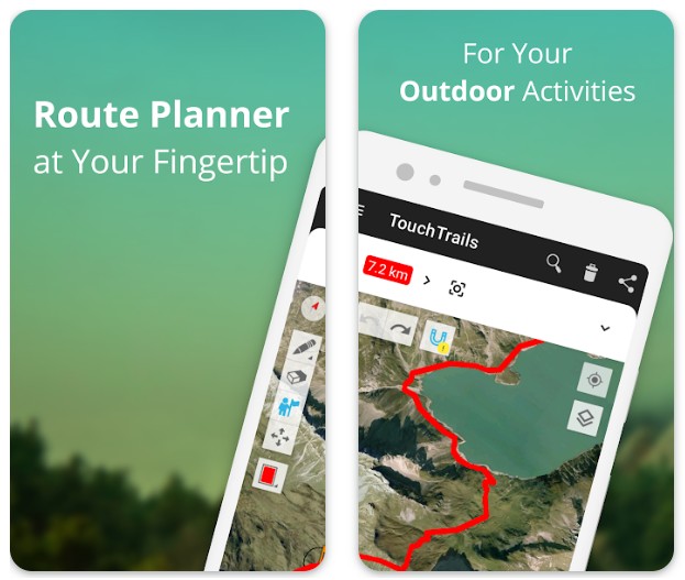 TouchTrails: Route Planner1