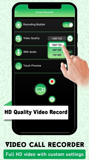 Video Call Recorder With Audio 2