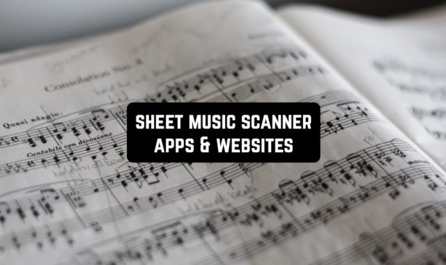 7 Free Sheet Music Scanner Apps & Websites