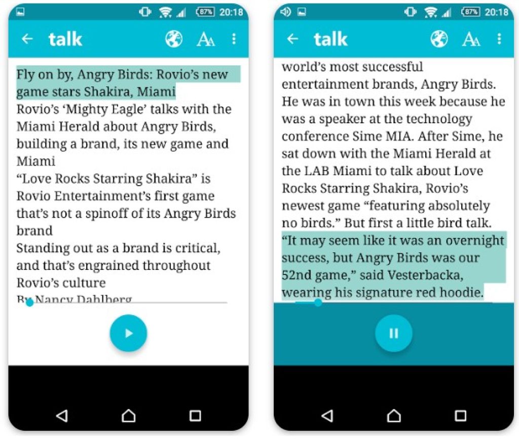 Talk FREE - Text to Voice1