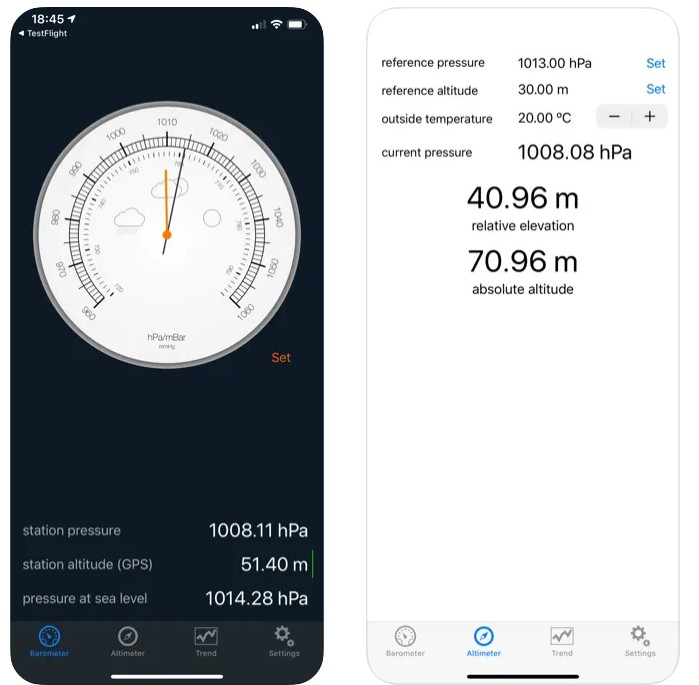 Barometer & Altimeter Pro1