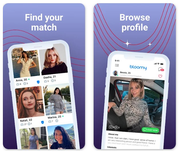 Bloomy: Dating Messenger App1