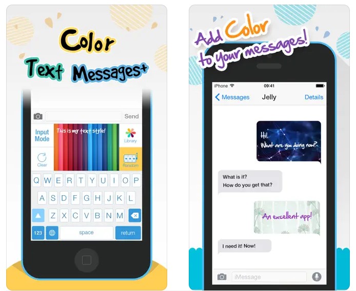Color Text Messages+ Customize Keyboard Free Now1
