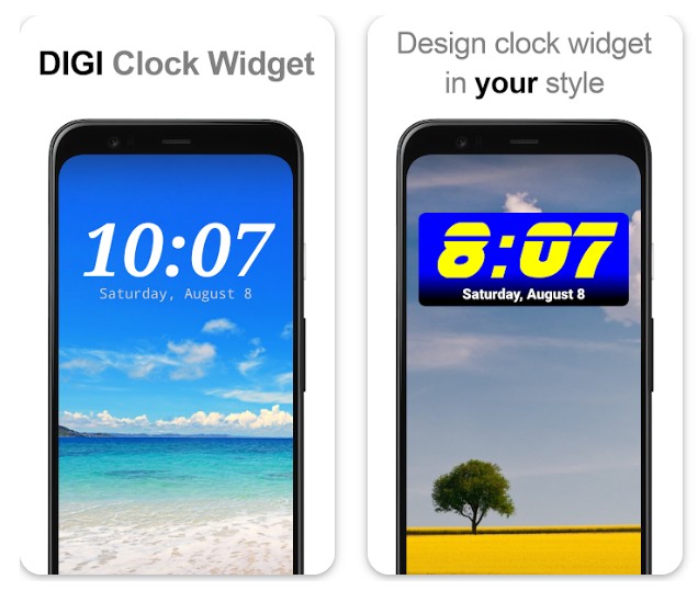 DIGI Clock Widget1