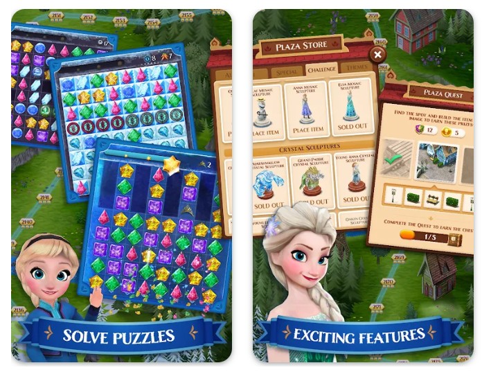 Disney Frozen Free Fall Games1