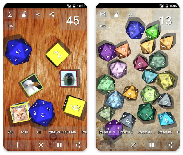 Dice & Dragons - RPG Dice Roller1