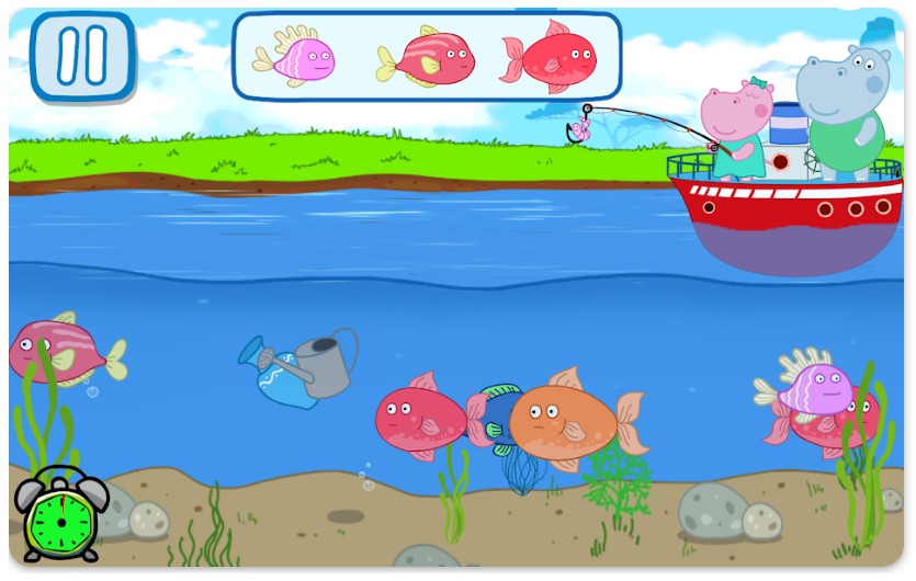 Fishing Hippo: Catch fish1