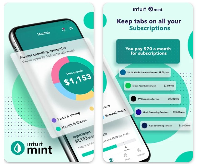 Mint: Budget & Track Bills1