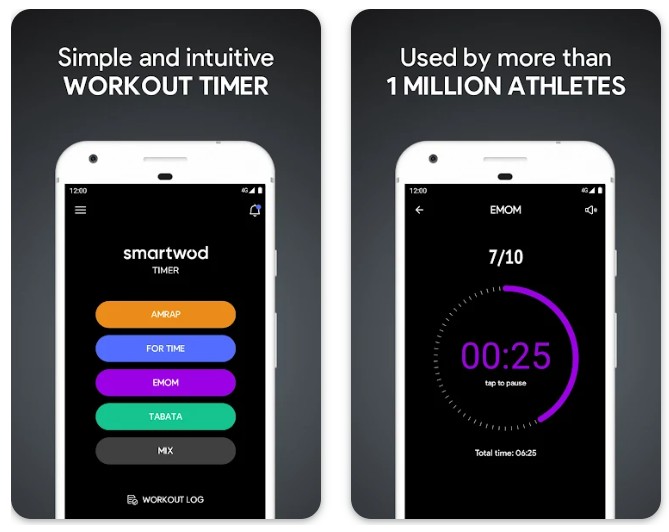 SmartWOD Timer - WOD timer1