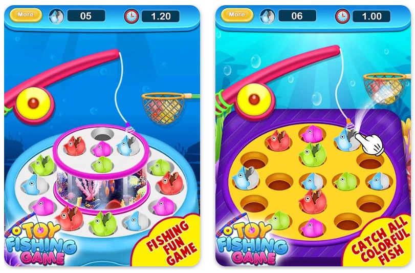 Fishing Game for Kids, Fishing Game