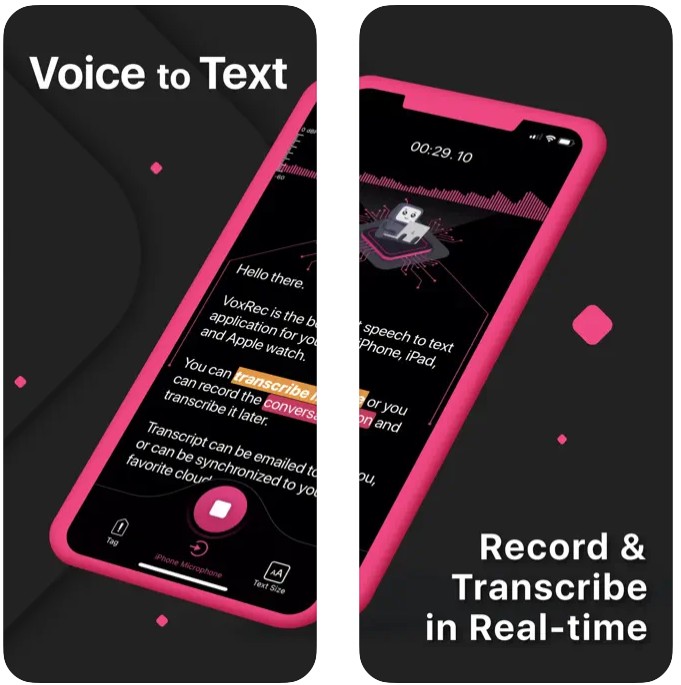 VoxRec – Voice to text1
