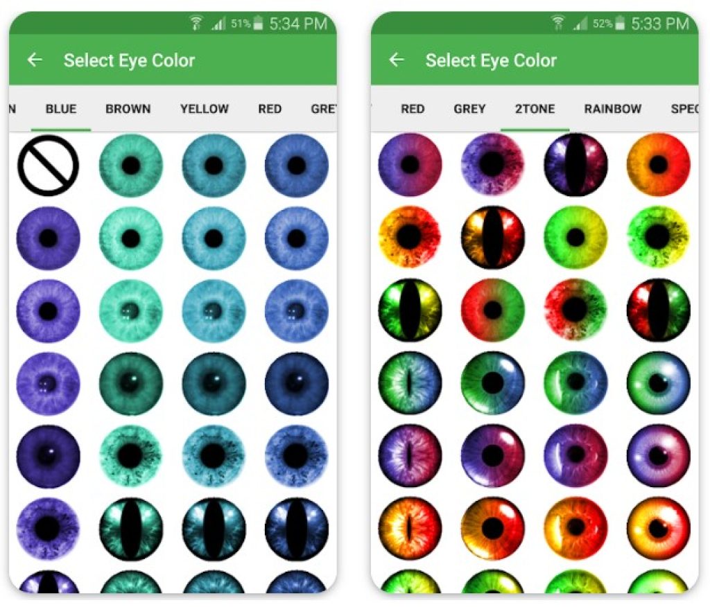 Eye Color Changer - Camera (Android)1