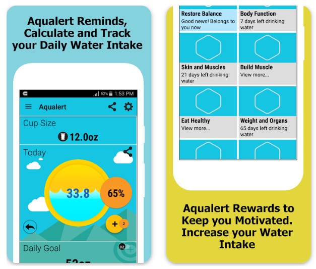 Aqualert: Water Tracker Remind1