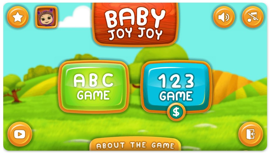 Baby Joy Joy ABC game for Kids1