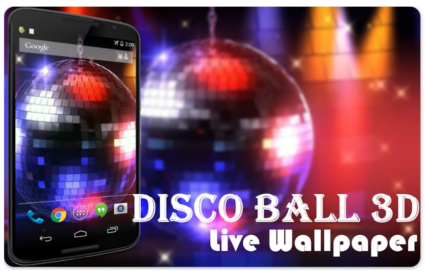 Disco Ball 3D Live Wallpaper1