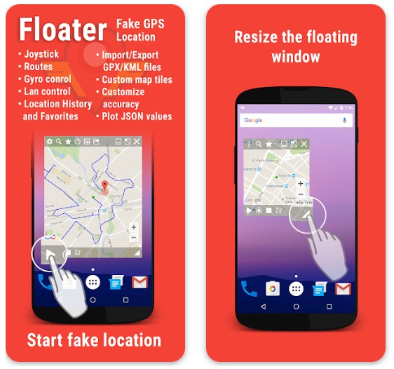 Fake GPS Location - Floater1