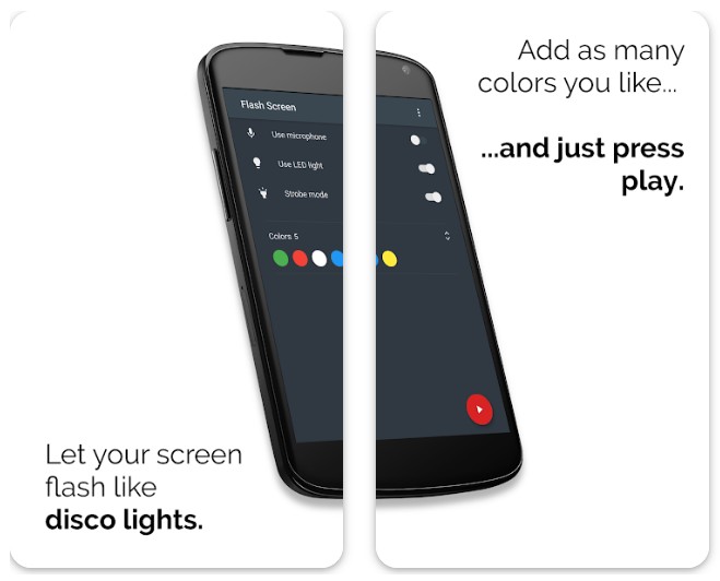 Flash Screen: disco light1