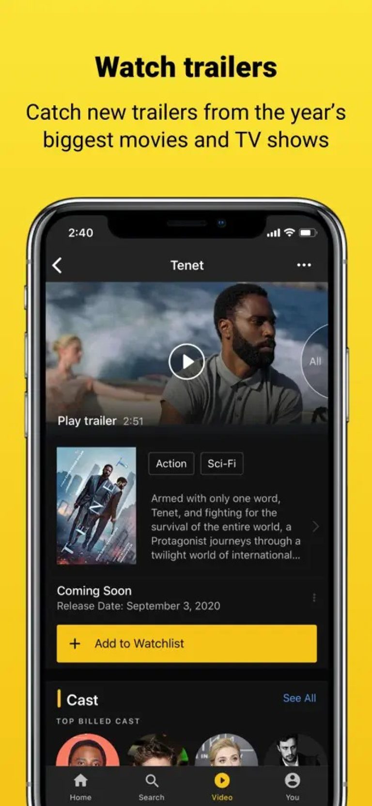 app to view movie reviews