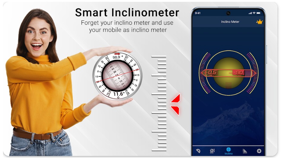 Inclinometer & Bubbel Level1