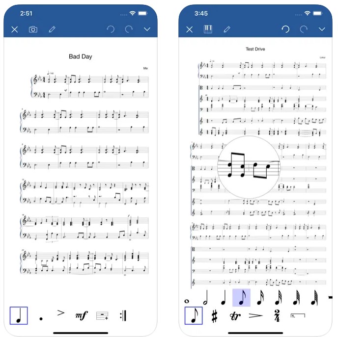 Notation Pad-Sheet Music Score1