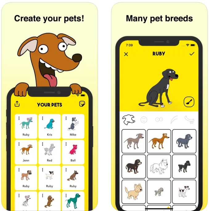 Pet Cartoon Sticker Maker1