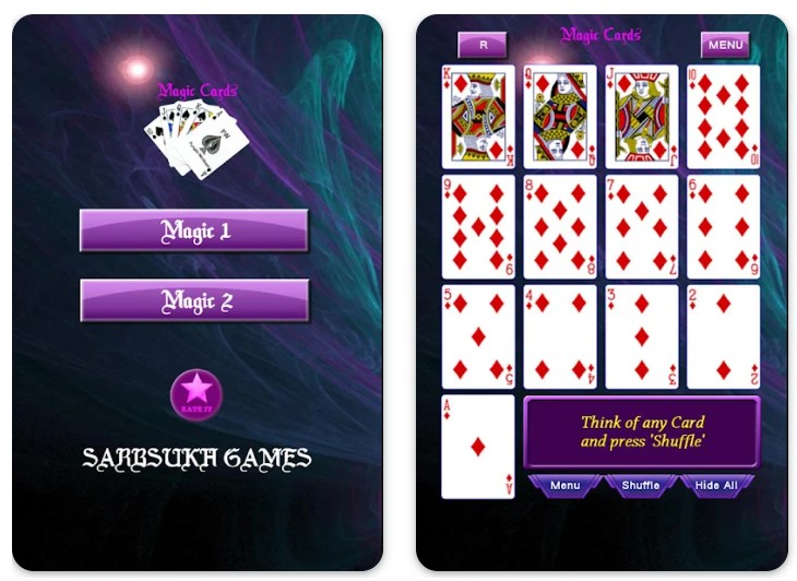Playing Cards Magic Tricks
1