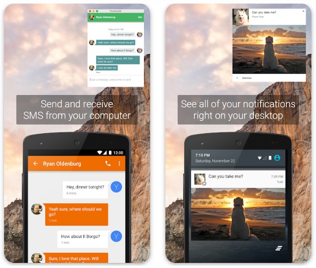 Pushbullet: SMS on PC and more1
