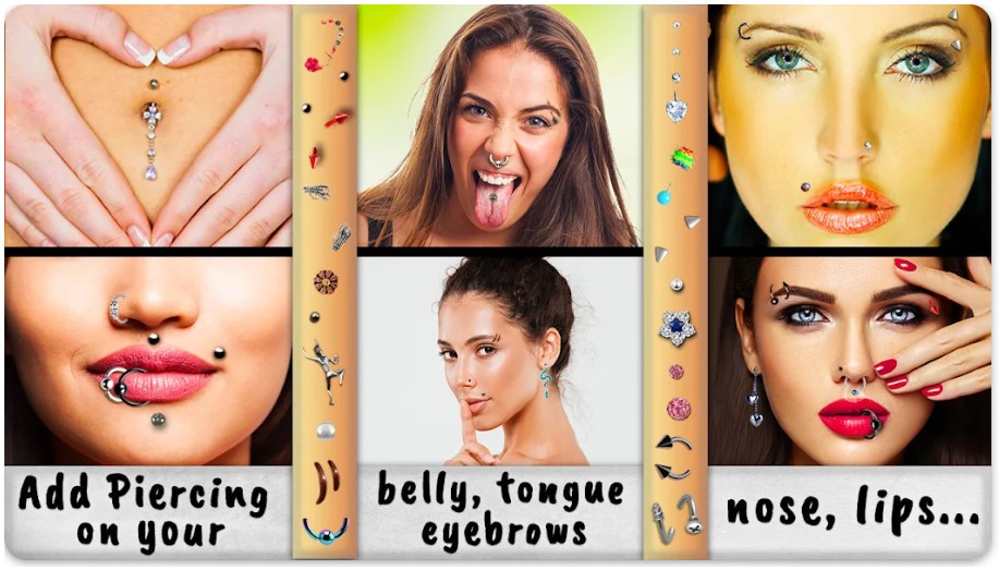 Try On Piercing Photo Montage1