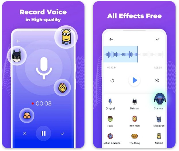 Voice Changer - Voice Editor1