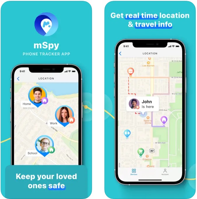 mSpy: Find my Friends Phone1