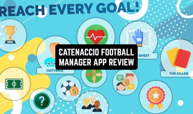 Catenaccio Football Manager App Review
