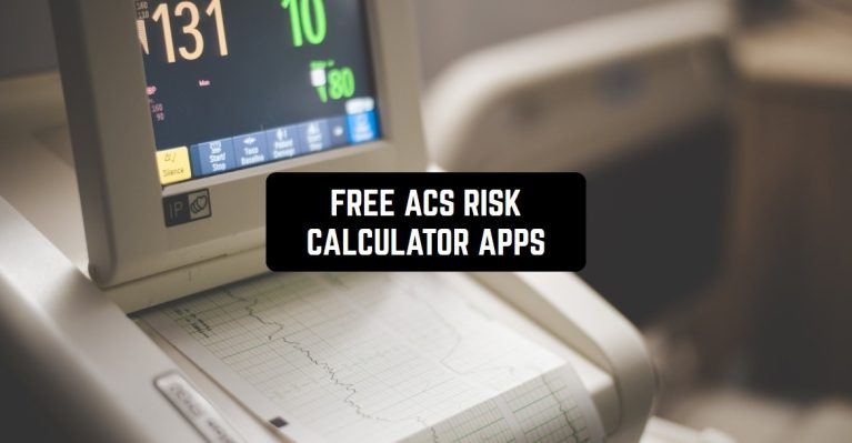 FREE ACS RISK CALCULATOR APPS1