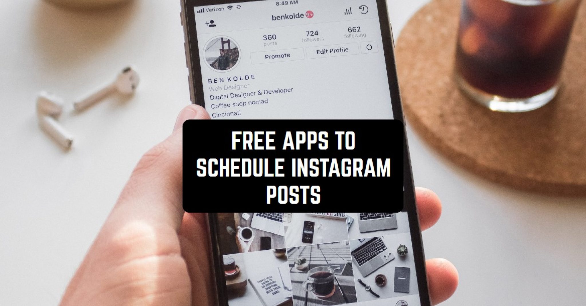 apps to help schedule instagram posts