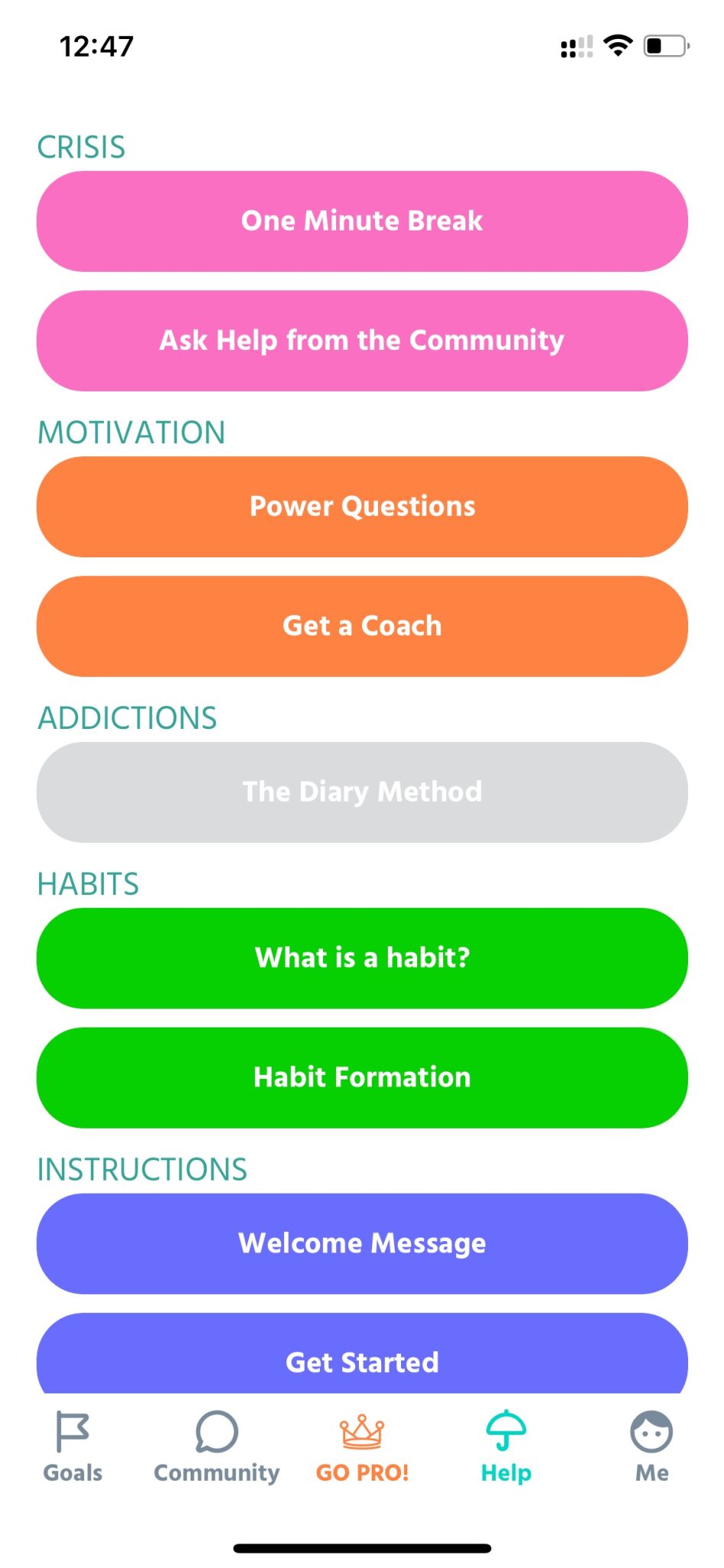 11 Free Health Coaching Apps Websites For 2024 Freeappsforme Free   Health Coach Habinator Screen 2 1 946x2048 