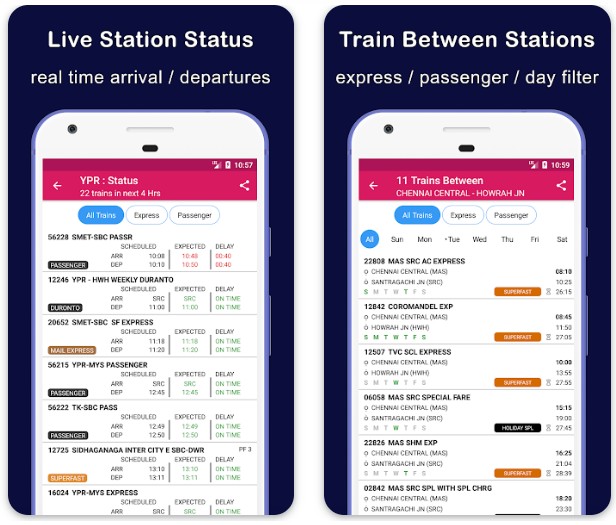 Indian Railway Train Status3