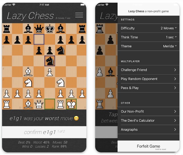 Lazy Chess
2