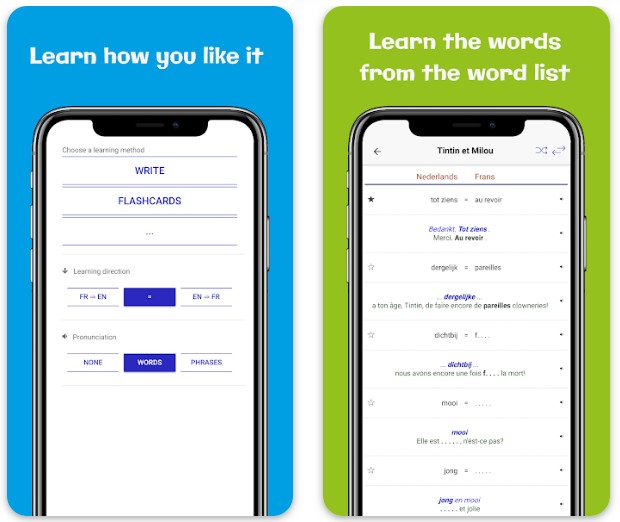Learn vocabulary with Wozzol3