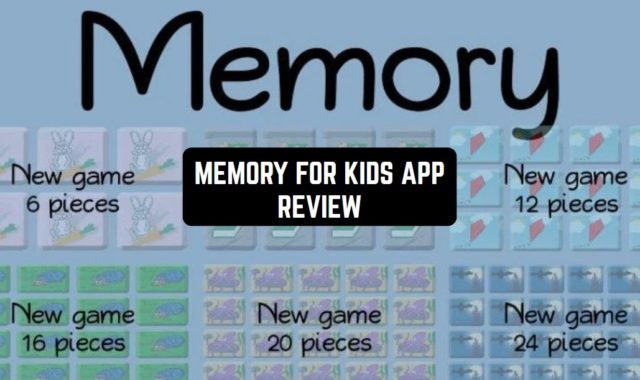 Memory for Kids App Review