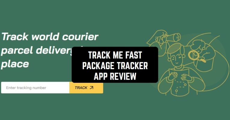 TRACK ME FAST PACKAGE TRACKER APP REVIEW1