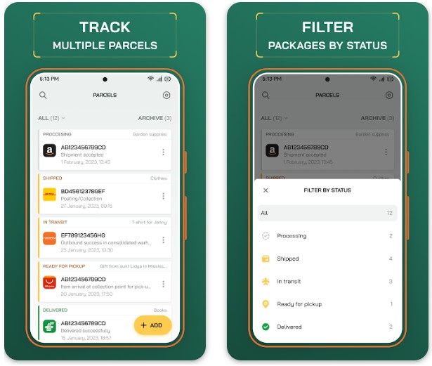 Track Me Fast Package Tracker1