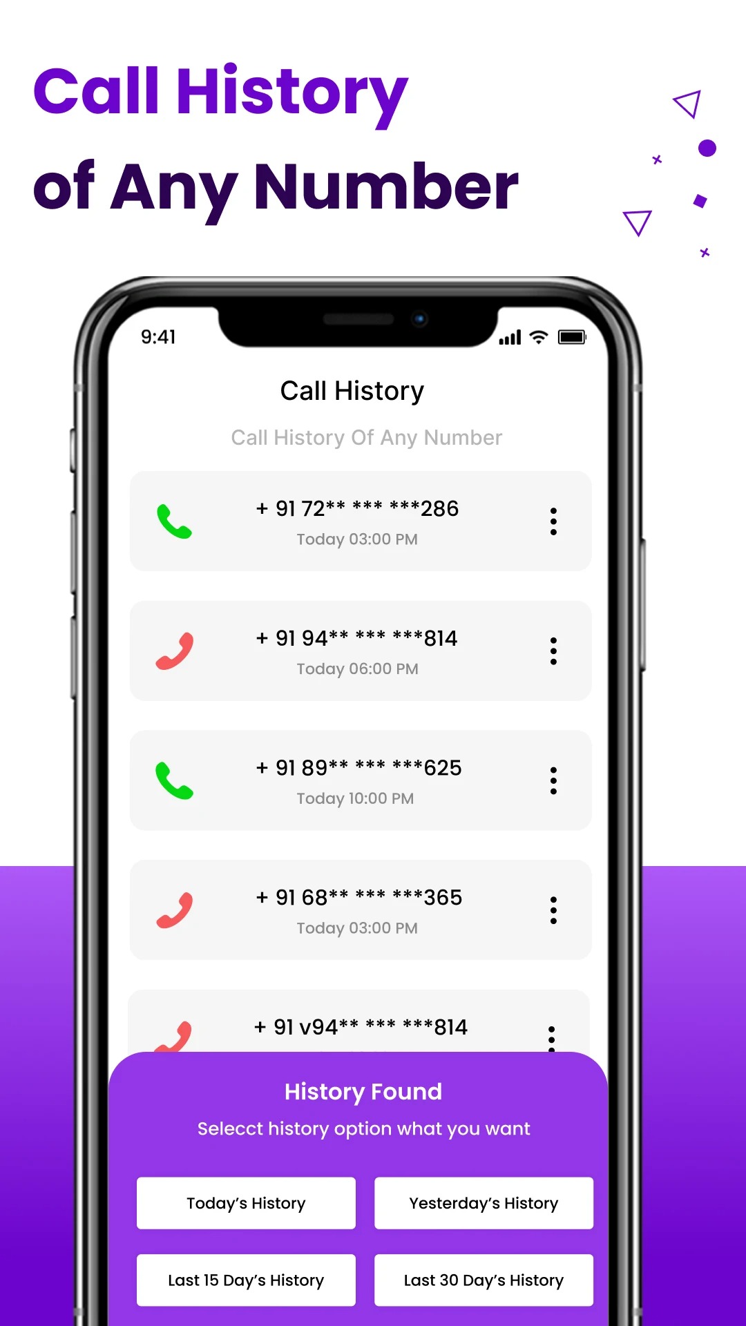 Call History Any Number Detail6