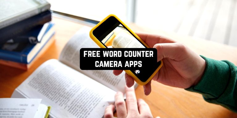 Free Word Counter Camera Apps